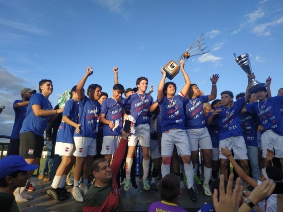 Artigas le ganó a Rio Negro 3 a 0 y es el monarca del interior en Sub 17