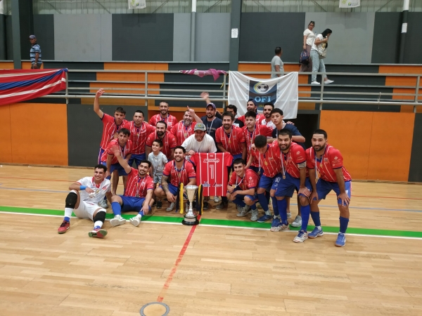 Palermo de Rocha es campeón nacional de clubes en Futsal de OFI